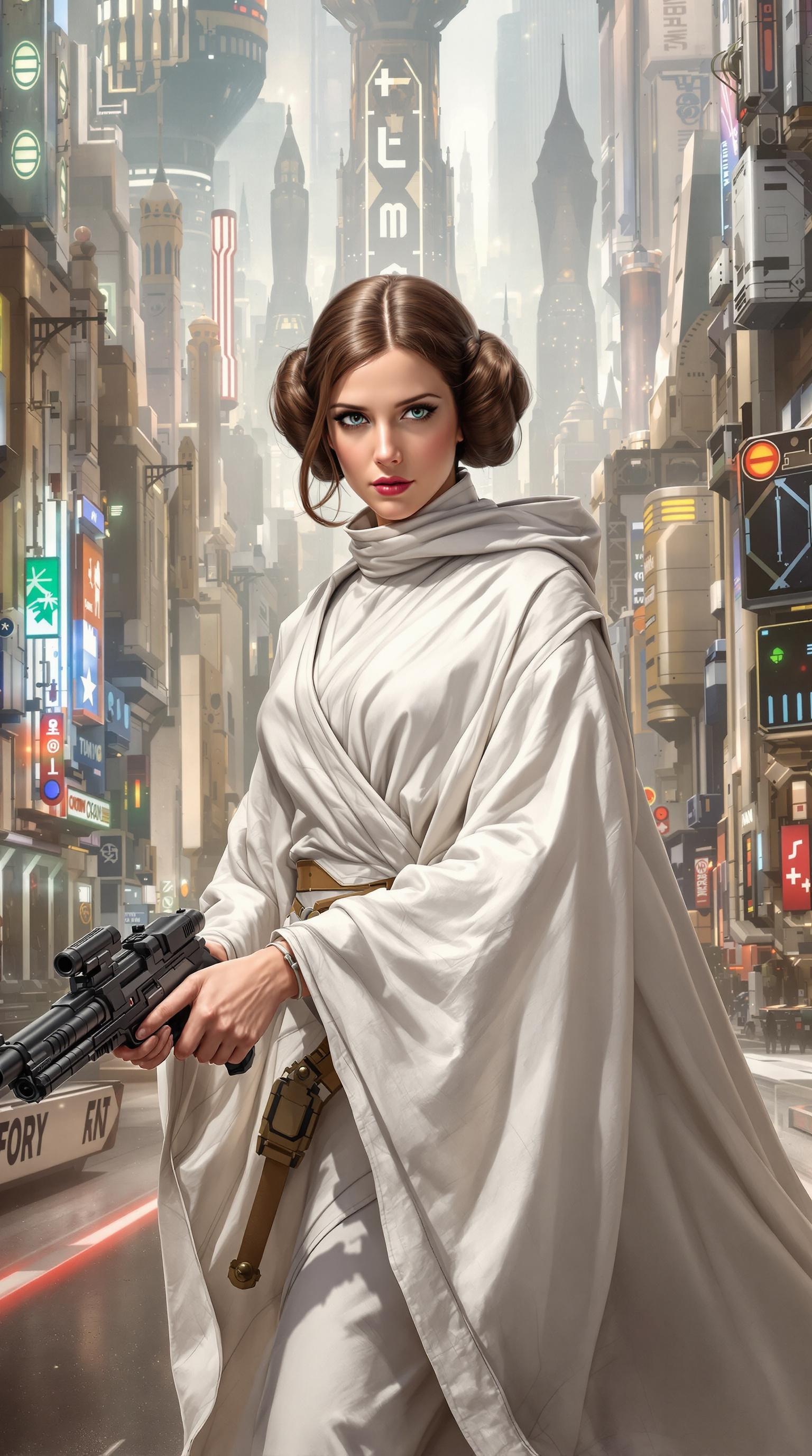 Princess Leia Star Wars 4K
