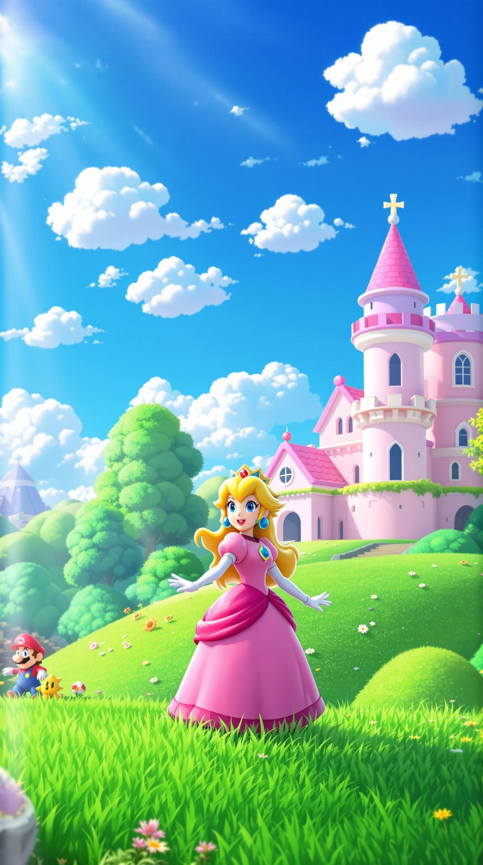 Princess Peach Castle Wallpaper
