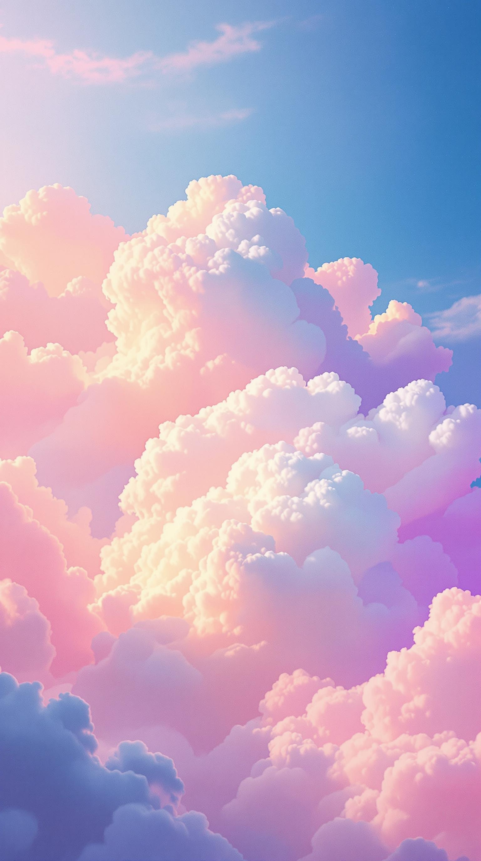 Rainbow Clouds Dreamscape