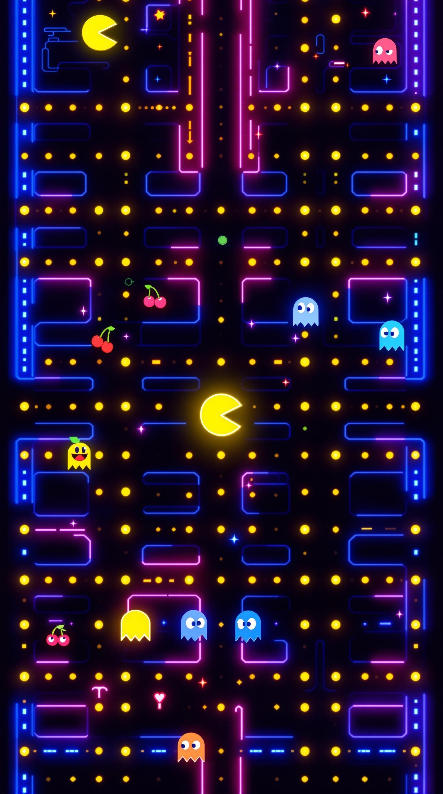 Retro Pac-Man Arcade Fun