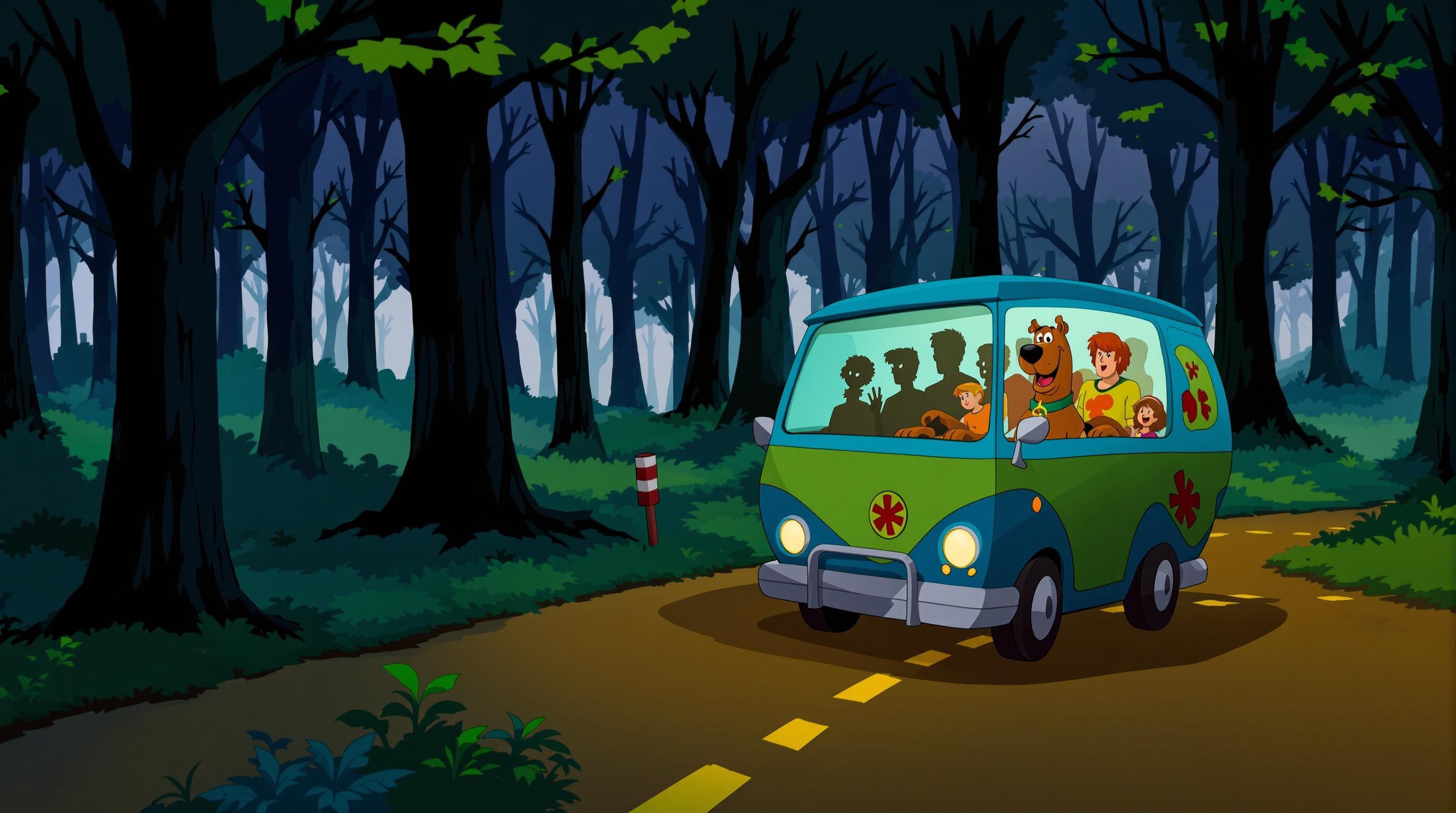 Scooby-Doo 1960s Wallpaper