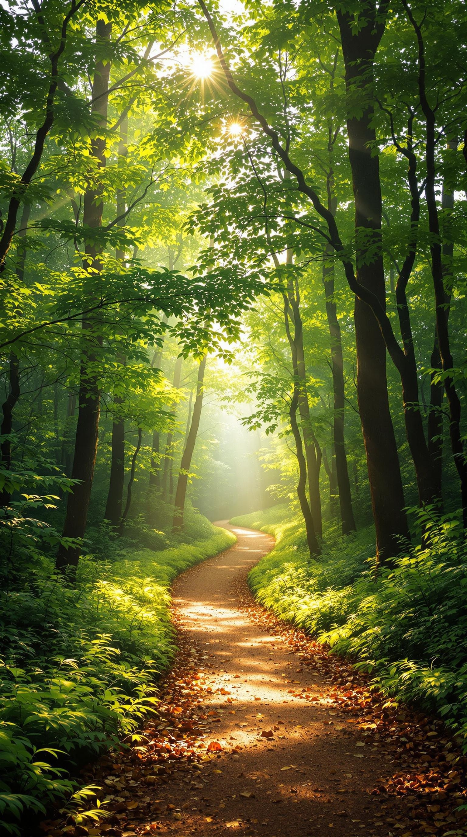 Serene Forest Path