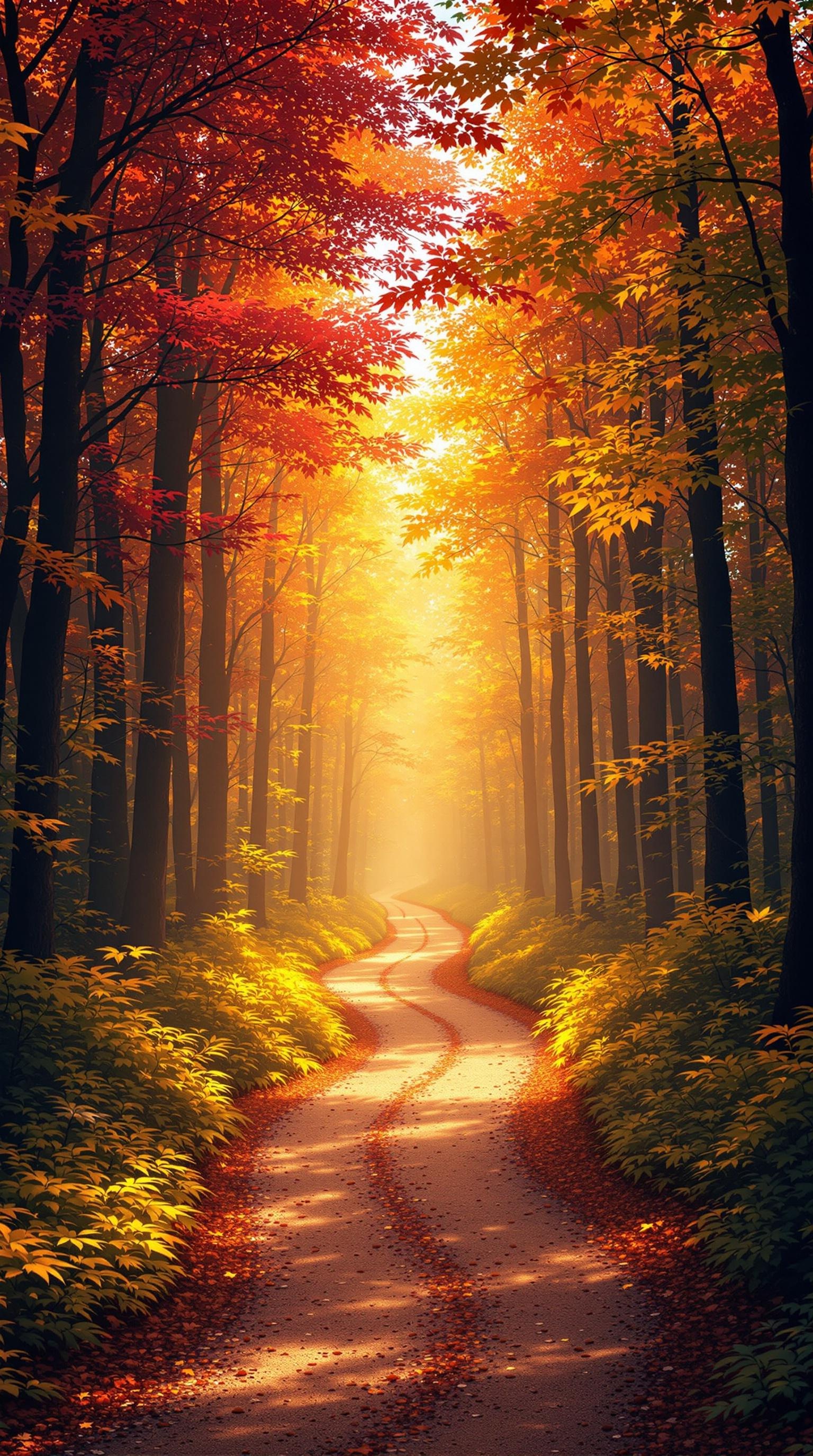 Serene Forest Path
