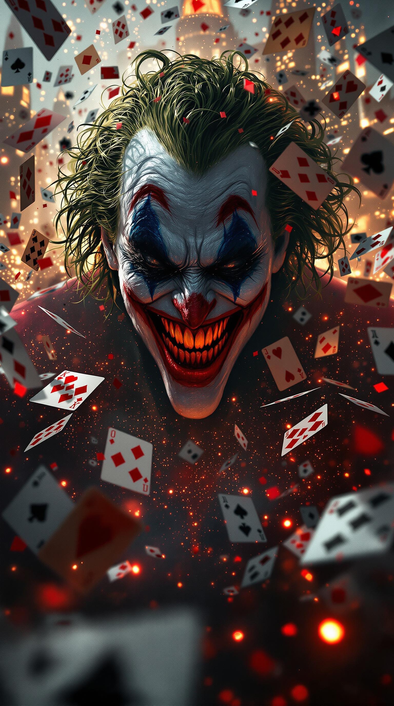 Sinister Joker Card Chaos
