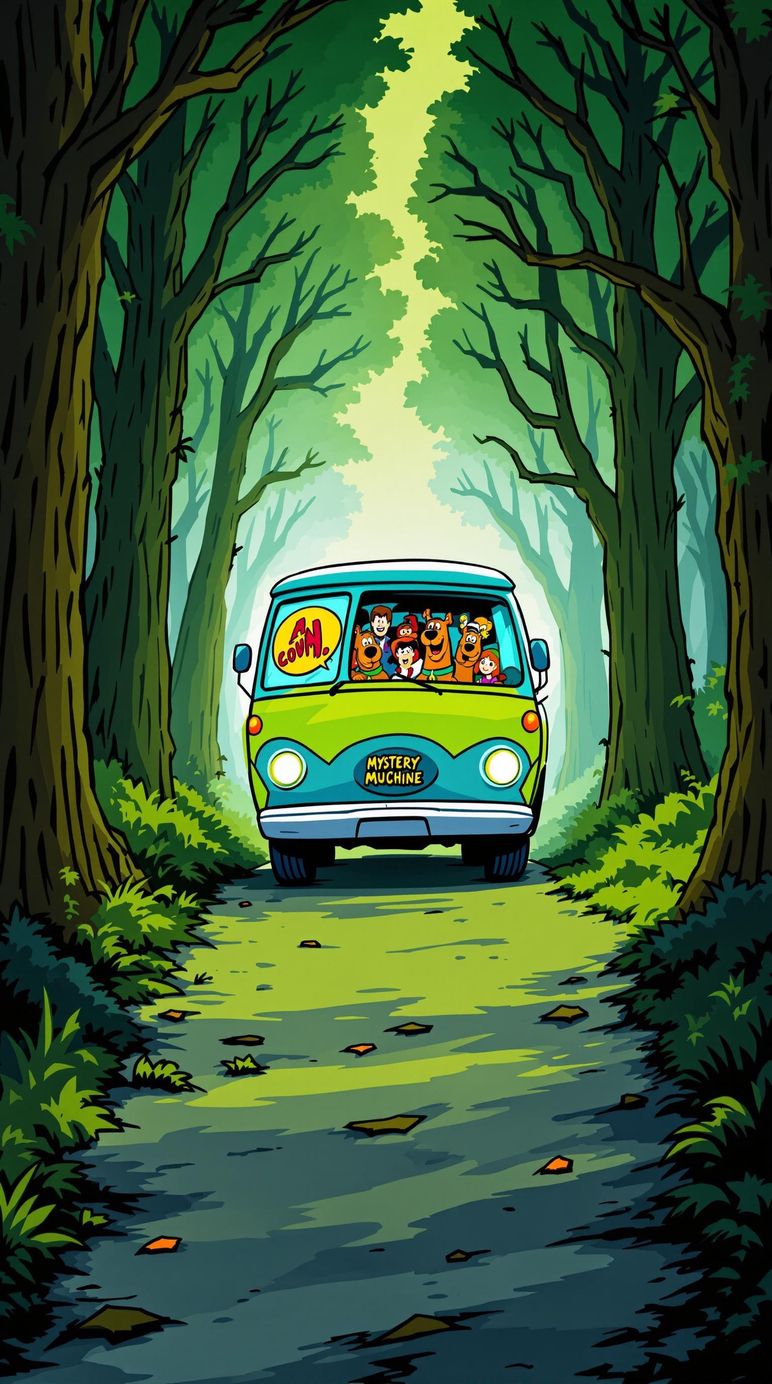 Spooky Mystery Machine Adventure