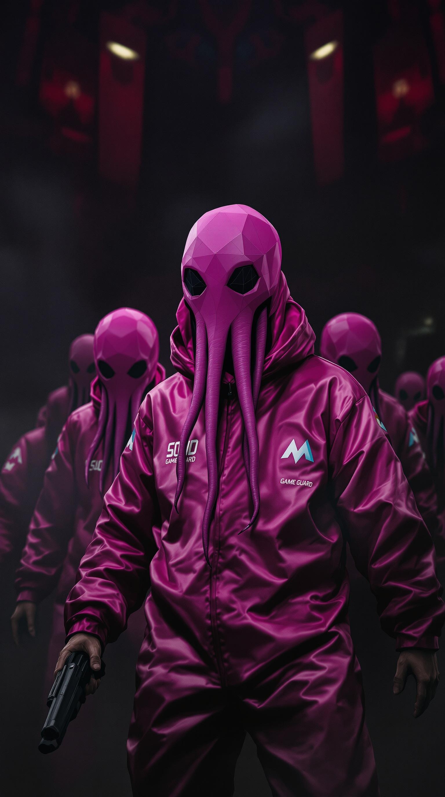 Squid Game Guard Wallpaper