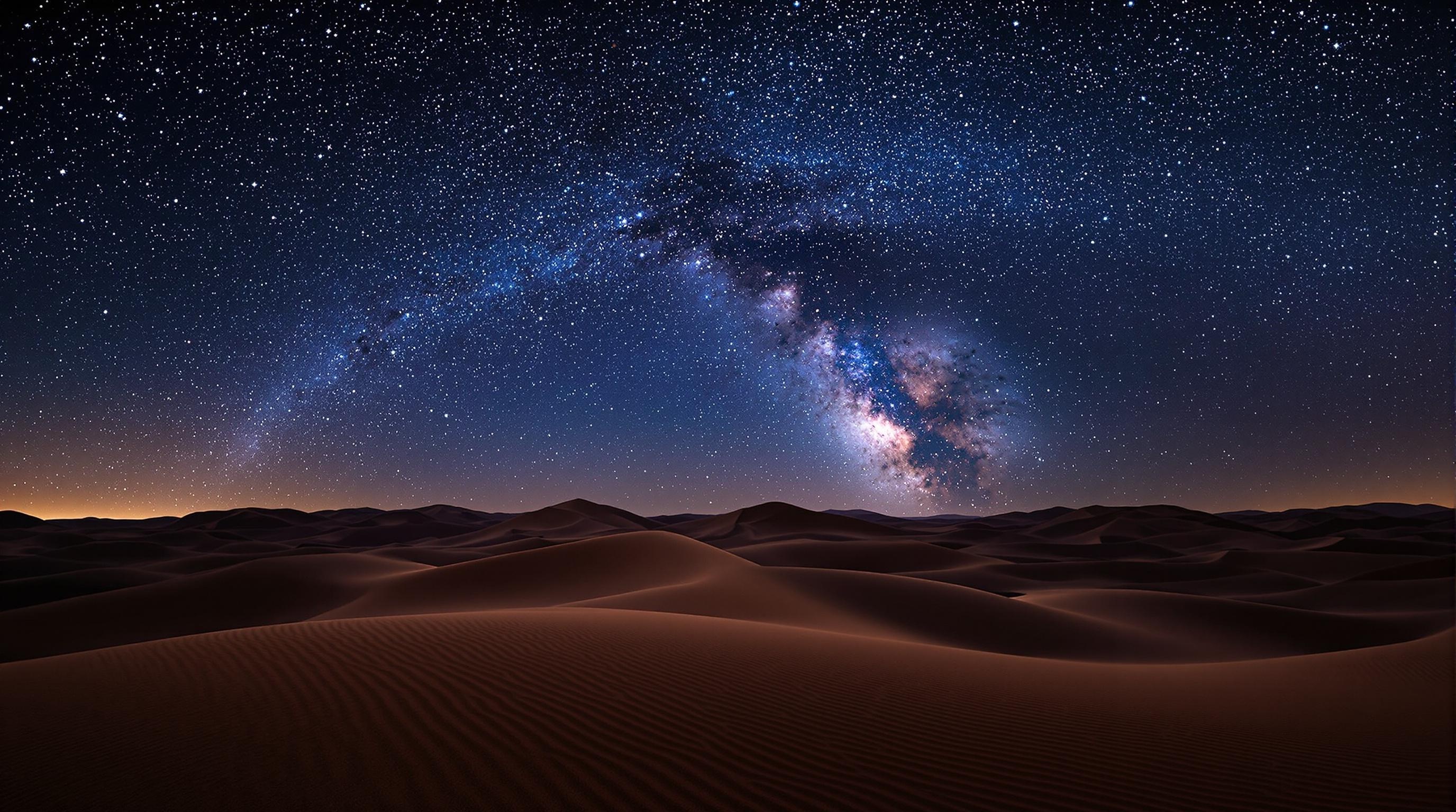 Starry Desert Nightscape