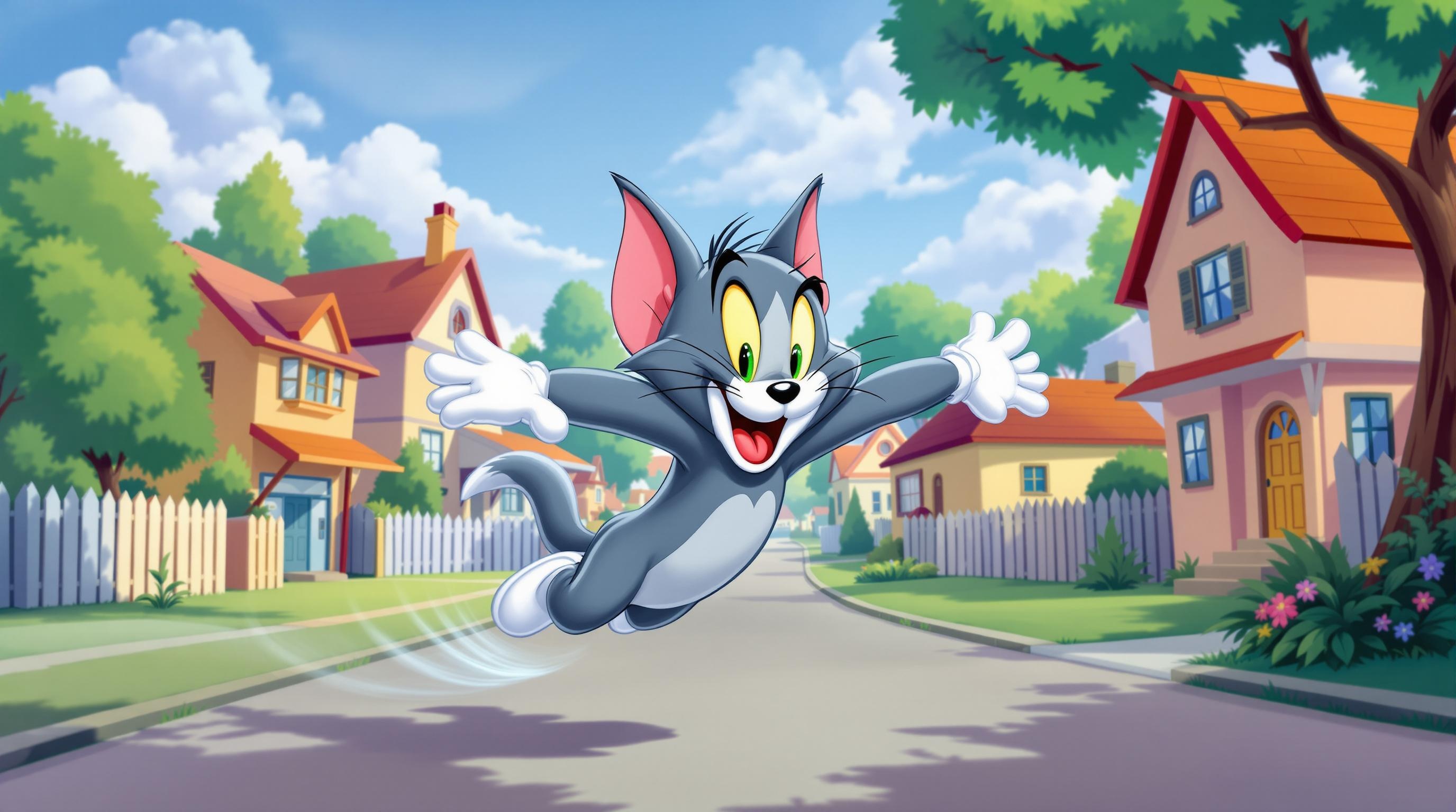 Tom & Jerry Vibrant Chase