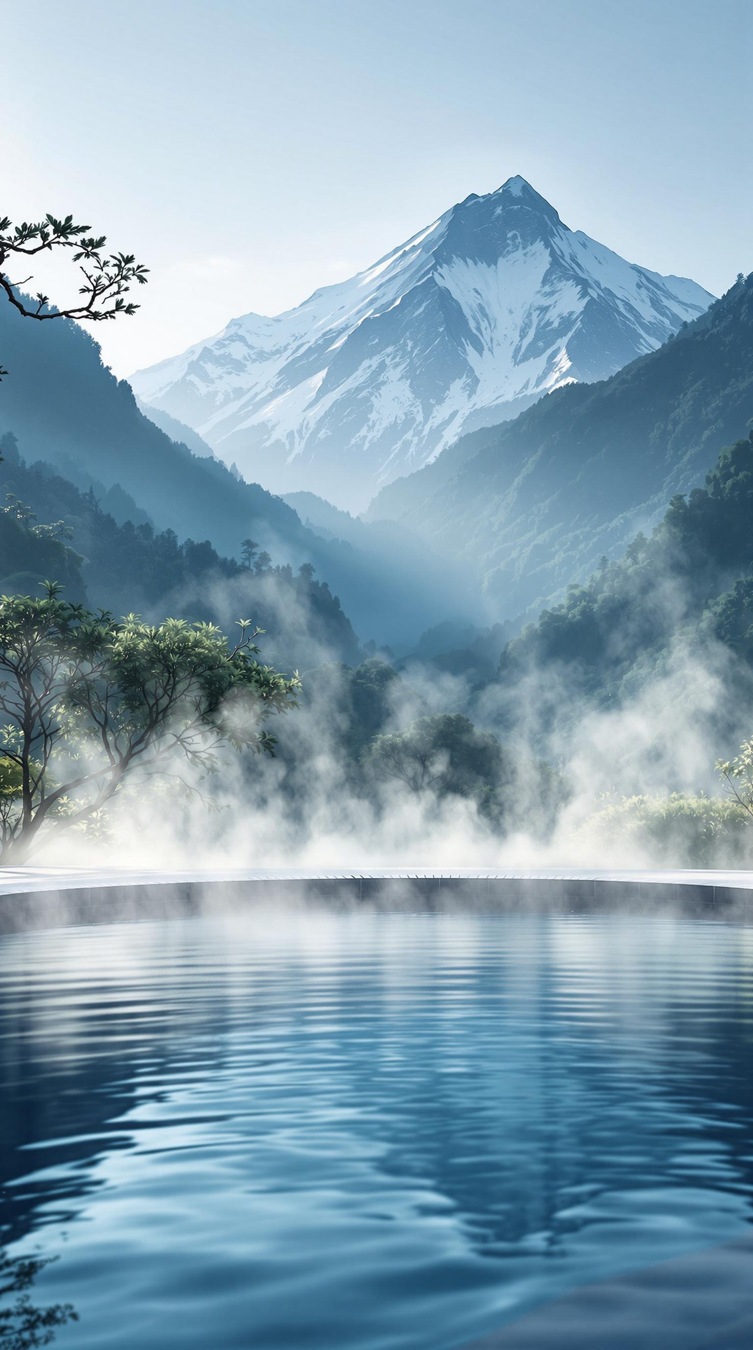 Tranquil Japanese Onsen