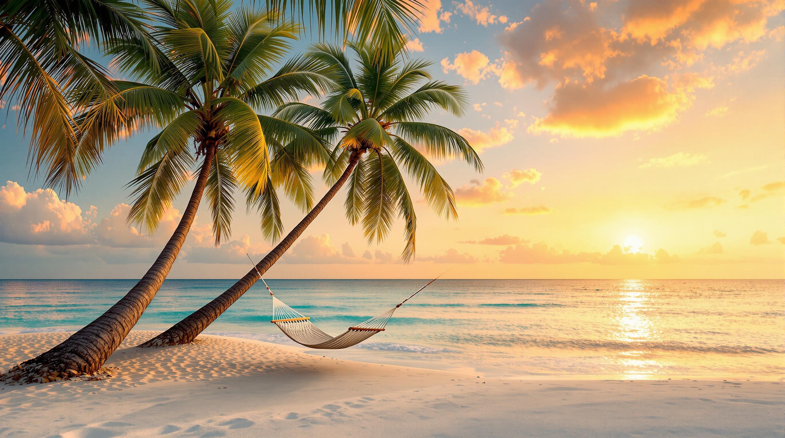 Tranquil Tropical Sunset