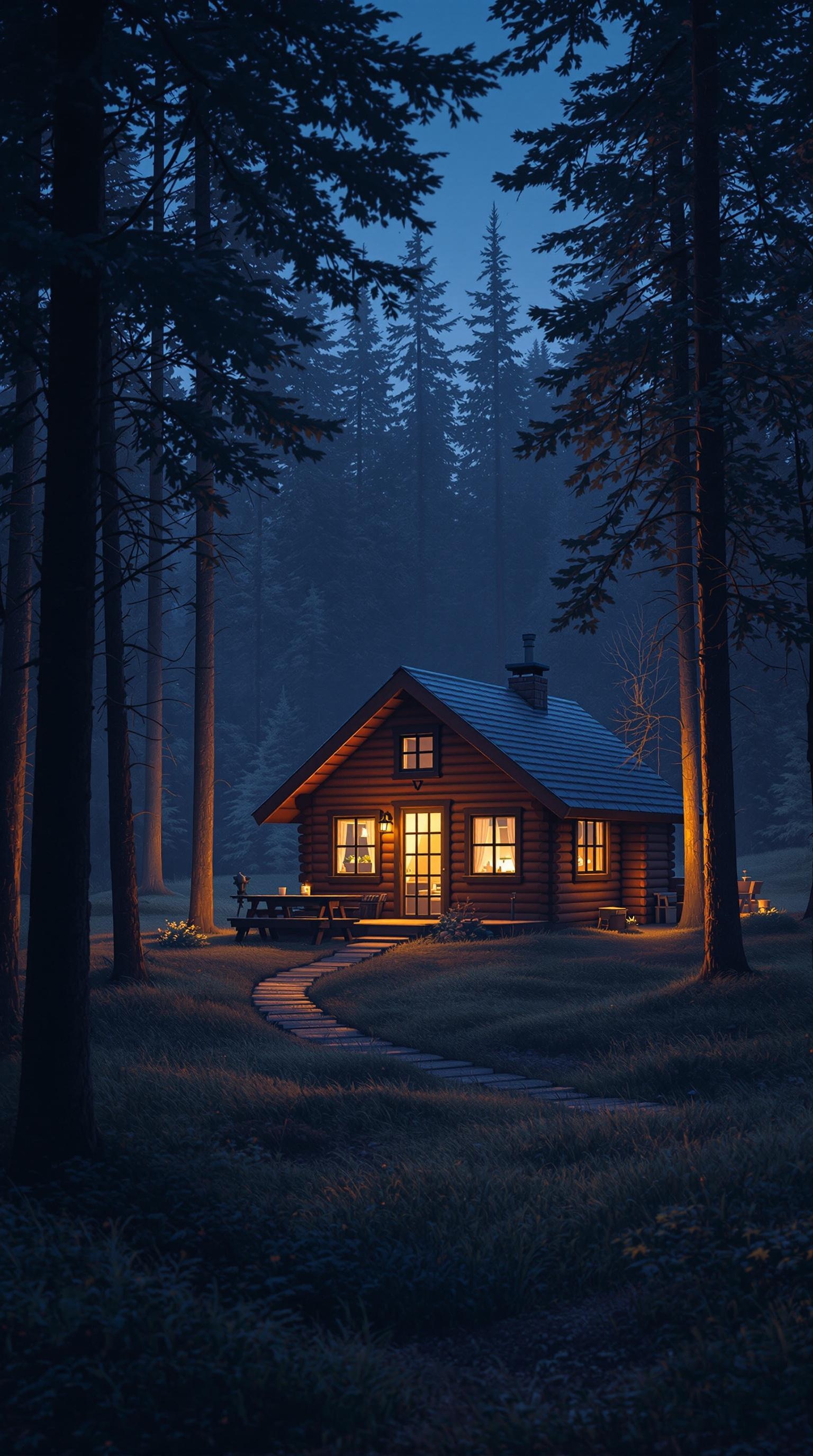 Twilight Forest Cabin