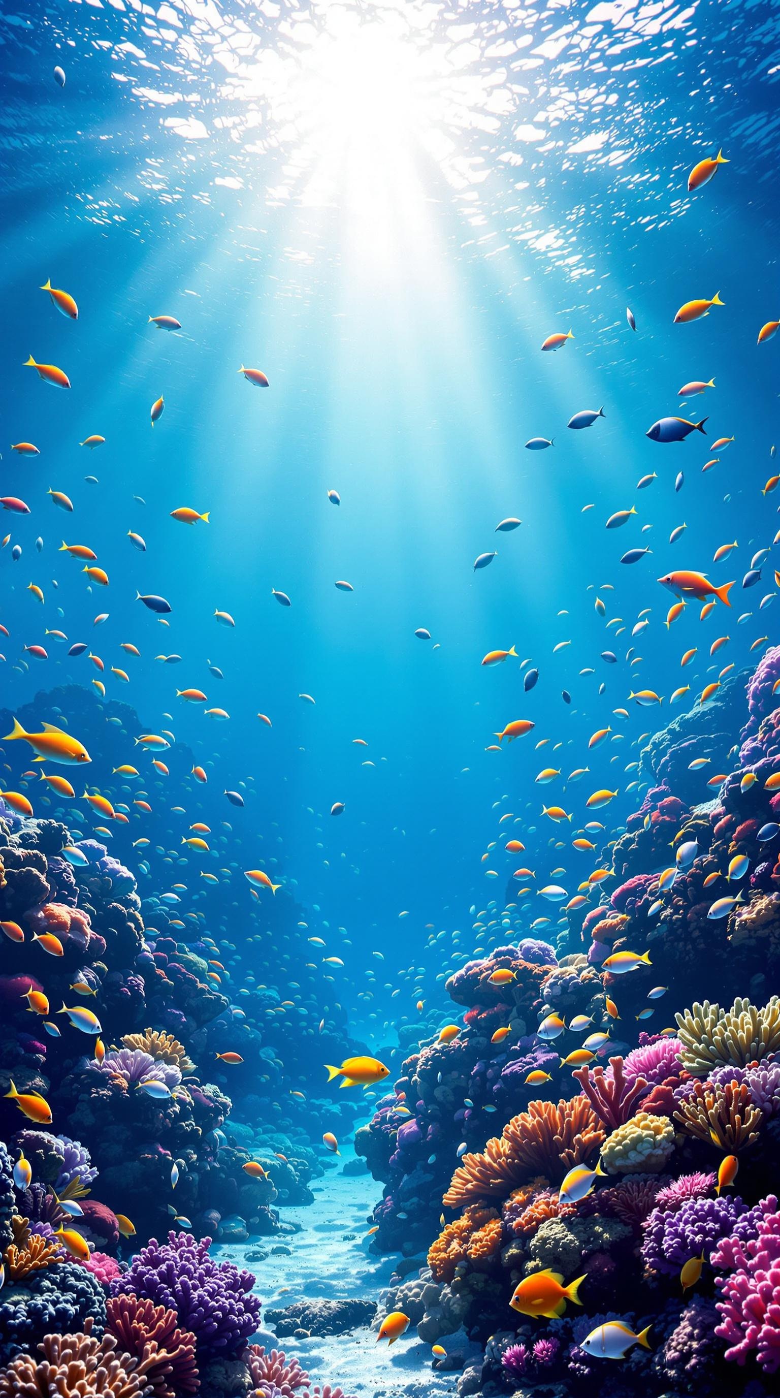 Vibrant Underwater Scene