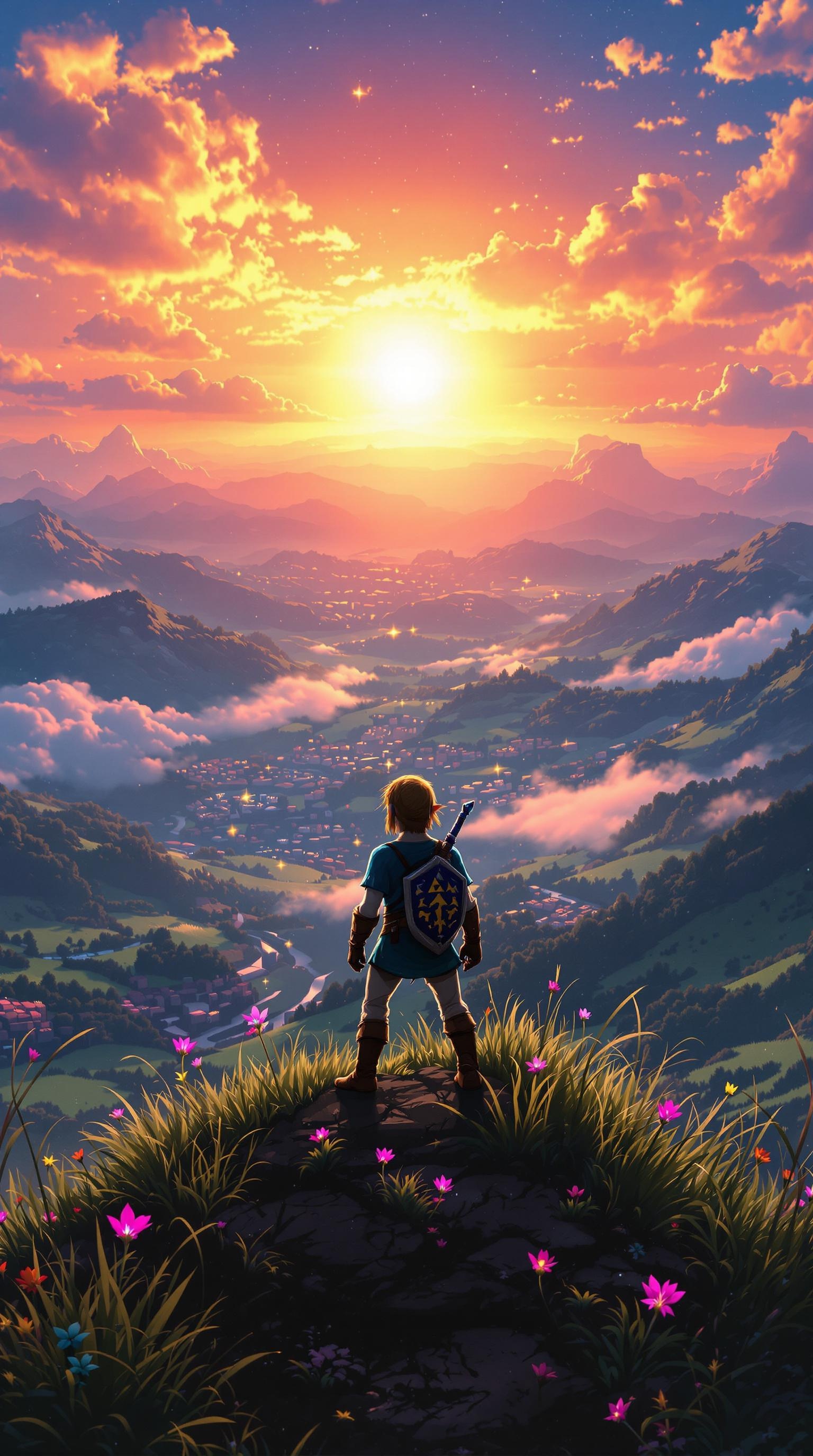 Zelda Heroic Sunset