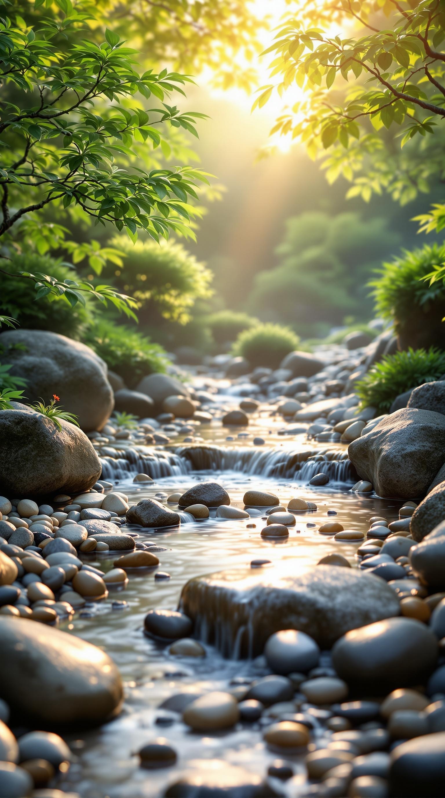 Zen Garden Dawn Wallpaper